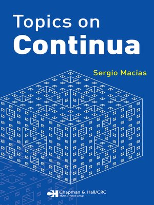 cover image of Topics on Continua